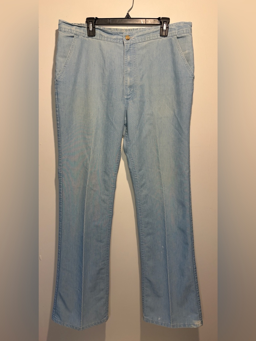 VINTAGE Levi's For Men- With a Skosh More Room 80s Men's Pants W38xL34 *FLAWS